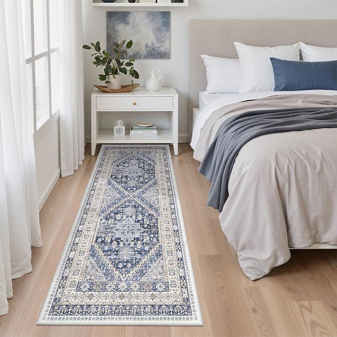 2x6 Runner Rug Non Slip, Washable Hallway Runner Rug, Nursery Room, Soft Runner - Image 9