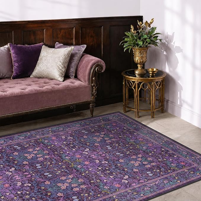 Washable 4x6 Area Rug by HazoHaus