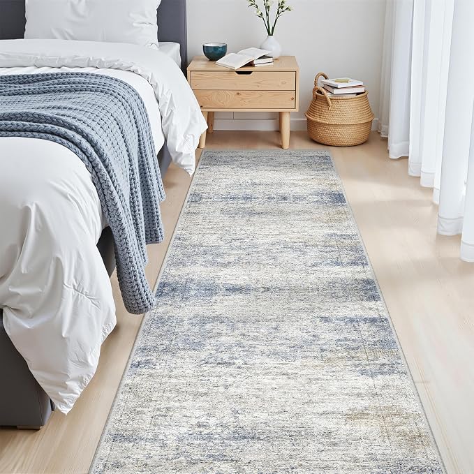 2x8 Runner Rug Non Slip, Washable Hallway Runner Rug, Nursery Room, Soft Runner - Image 5