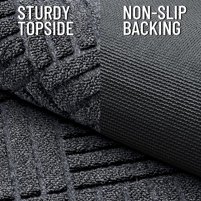 OLANLY Front Door Mat Outside Entrance 33x21, Waterproof Heavy-Duty Doormat | - Image 4