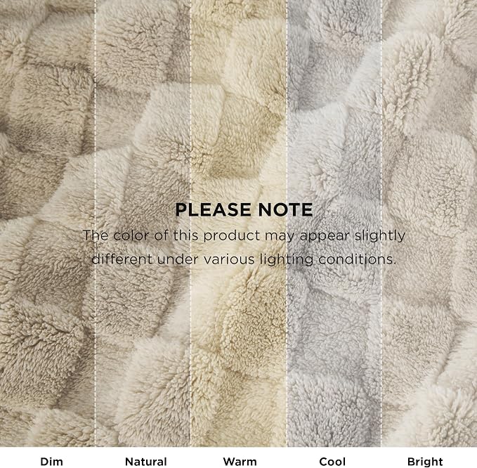 Bedsure GentleSoft Neutral Blankets Queen Size - Image 7