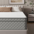 PurrJoys Full Mattress, 12 Inch Hybrid Double Mattress with Cooling Gel Memory Foam and Pocket Springs, CertiPUR-US Certified, Medium Firm