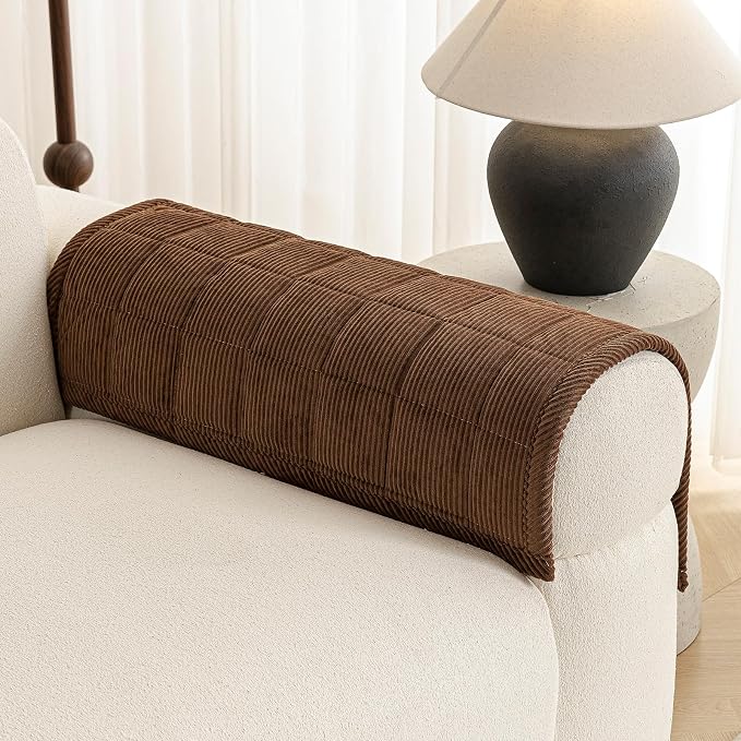 Velvet Couch Covers for Sectional Sofa Washable, Non-Slip L Shaped Sectional - Image 3