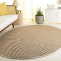 SAFAVIEH Area Rug 6x8 Oval by Unknown