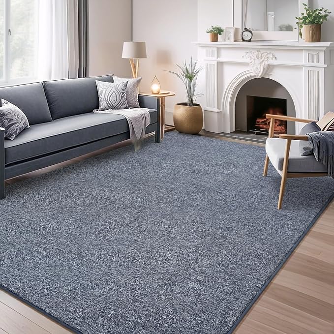 7x10 Area Rugs for Living Room Non Slip Dorm Bedroom Rug, Minimalist Washable - Image 2
