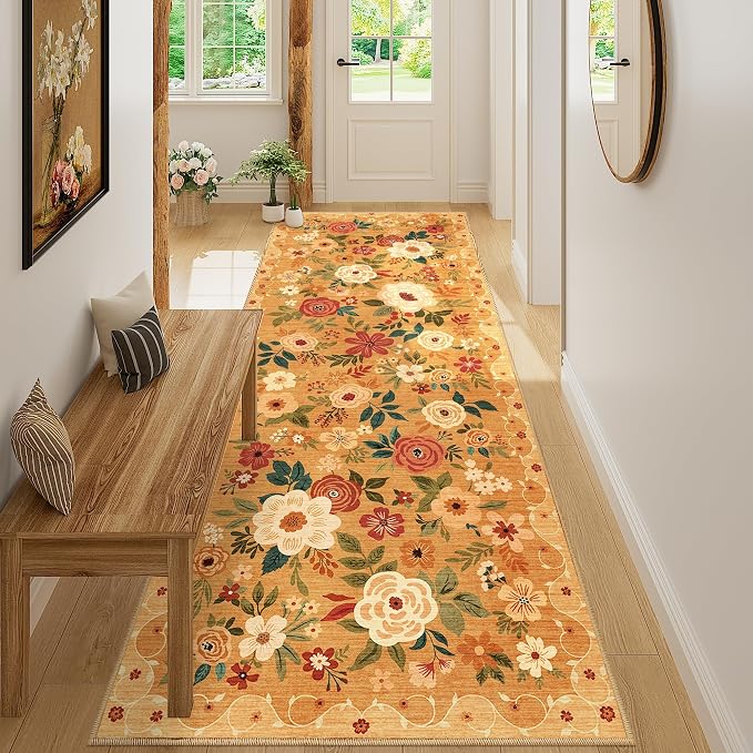 DUKINO 3x8 Kitchen Runner Rug, Washable Rug - Image 6