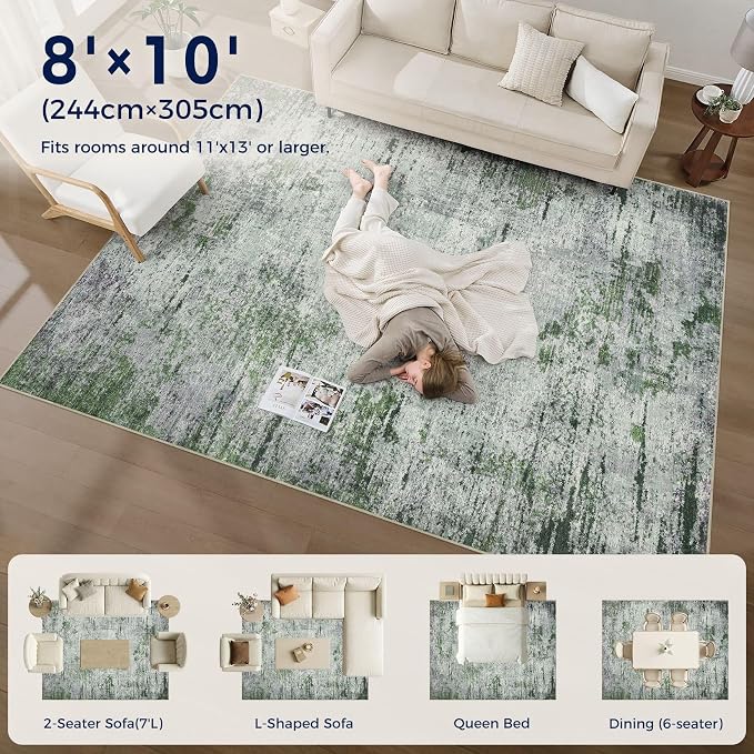DMOYEST Area Rug Living Room Rugs - Image 8