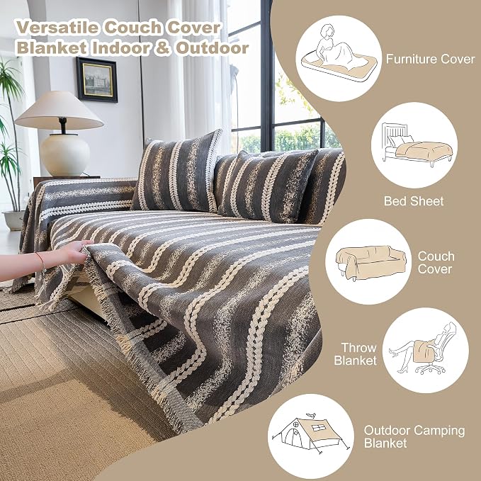 Couch Cover for Dogs Washable Sofa Cover, Sectional Couch Covers, Sofa Covers - Image 4