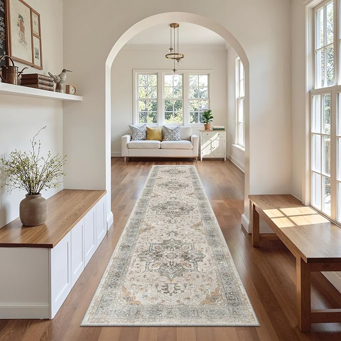 Madane Washable Runner Rugs 2x10 - Image 4