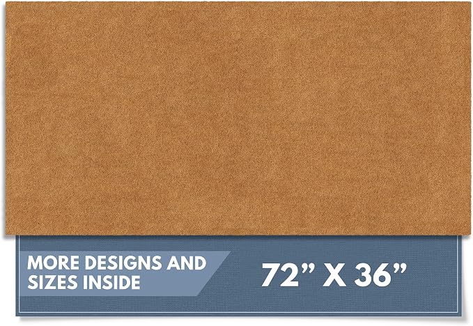 Barnyard Designs Natural Coco Coir Non-Slip Doormat | Heavy-Duty Welcome Mat by BarnyardDesigns