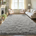 LOCHAS Area Rugs Fluffy Living Room Carpets by LOCHAS