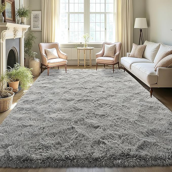 LOCHAS Area Rugs Fluffy Living Room Carpets - Image 2