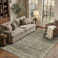 Schweek Brown Grey 5x7 Area Rug by Schweek