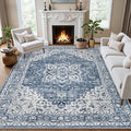 9x12 Area Rugs Living Room: Washable Vintage Rug by EXPEDIX