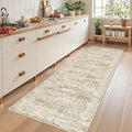 2'6 x 8' Runner Rug Non Slip, Washable Kitchen Rugs, Nursery Room, Soft Runner by Restydon