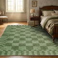 GarveeHome Checkered Rug 3x5 Area Rugs by GarveeHome