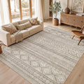 cotiled Boho 7x10 Area Rug for Living Room: Large Moroccan Washable Rug | Solve by COTILED