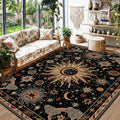 Vacuum-Friendly, 5x7 Washable Area Rug by meejou