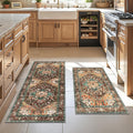 Yamaziot Washable Runner Rug Set of 2, Non-Slip Boho Hallway Kitchen Rug | by Yamaziot
