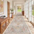 3x18 Runner Rug Non Slip, Washable Hallway Runner Rug, Living Room, Dining Room by Zesthome