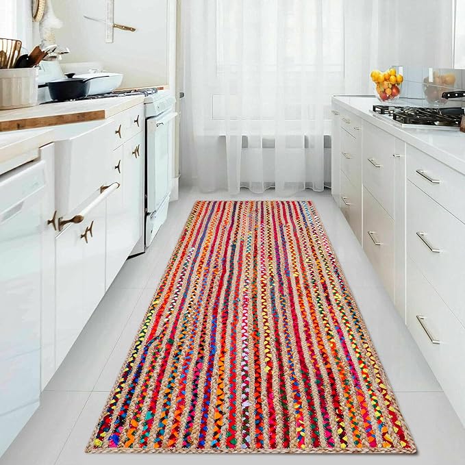Hausattire Boho Braided Runner Rug - Image 6