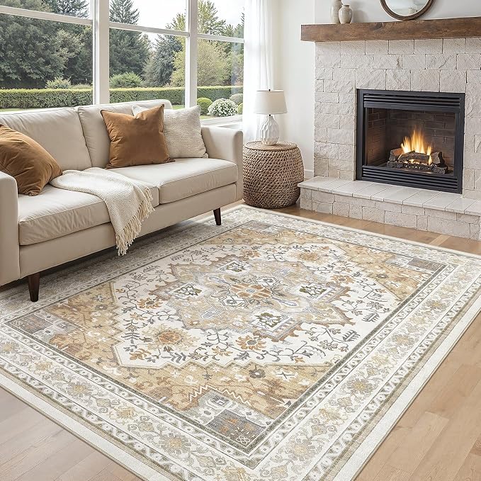 UERMEI 6x9 Area Rug for Living Room - Image 8