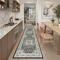 Madane Hallway Runner Rug 2x8 Washable Kitchen Rugs, Soft Non Slip Throw Entry by Madane