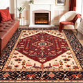 SERISSA 8x10 Washable Non Slip Boho Area Rug by SERISSAHomeDecorCollection