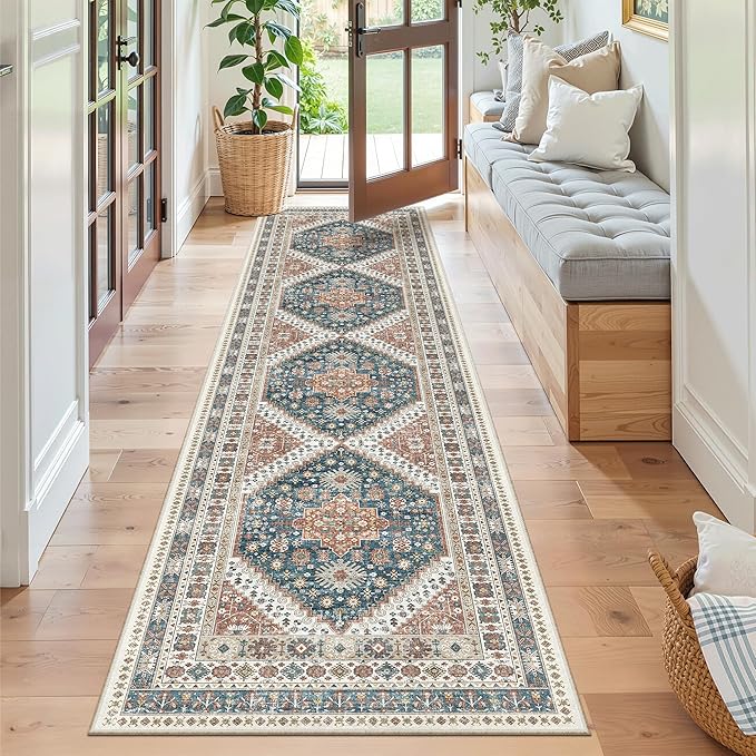 Madane Hallway Runner Rug 2x8 Washable Kitchen Rugs Non-Slip, Soft Ultra-Thin - Image 3