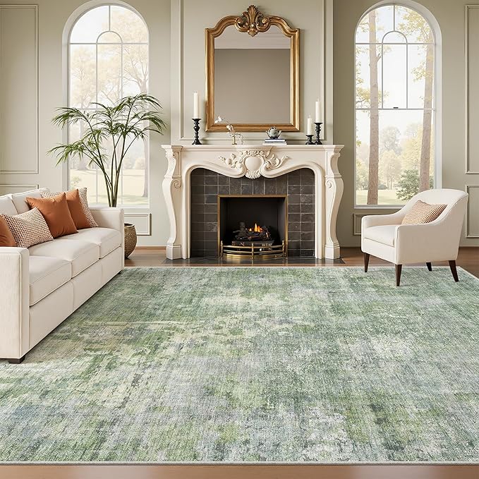 Soalmost Abstract 7x10 Area Rug by Soalmost