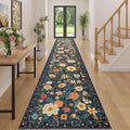 DUKINO 3x16 Runner Rug for Hallway, Non Slip Long Washable Rug, Low Pile by DUKINO