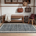 Washable Area Rug 3x5 for Bedroom Kitchen | Low Pile; Non Slip;Machine by WelcometoBabovid