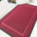 OLANLY Front Door Mat Outside 59x34, All-Season Heavy-Duty Rubber Doormat | by OLANLY