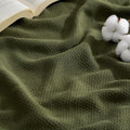 Bedsure GentleSoft 100% Cotton Large Throw Blanket by Unknown