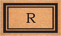 Calloway Mills 152961830R Black Border 18" x 30" Monogram Doormat by Callowaymills