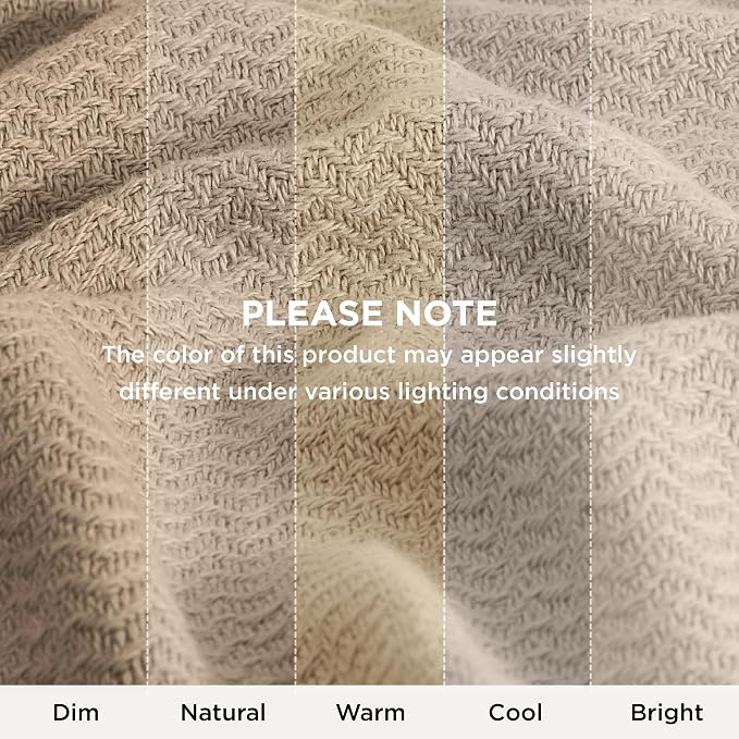 Bedsure GentleSoft 100% Cotton Blanket Queen Size - Image 8