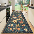 DUKINO 3x10 Runner Rug, Washable Kitchen Runner Rug Non Slip, Low Pile by DUKINO