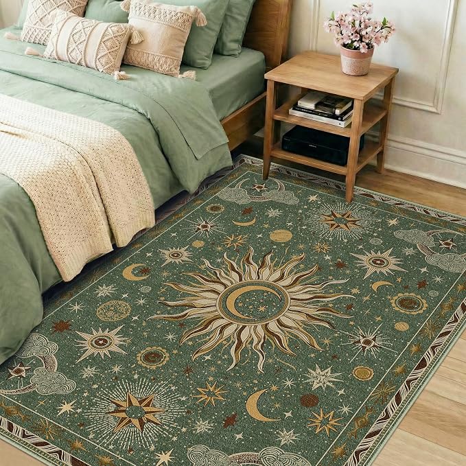Vacuum-Friendly, 3x5 Washable Area Rug - Image 3