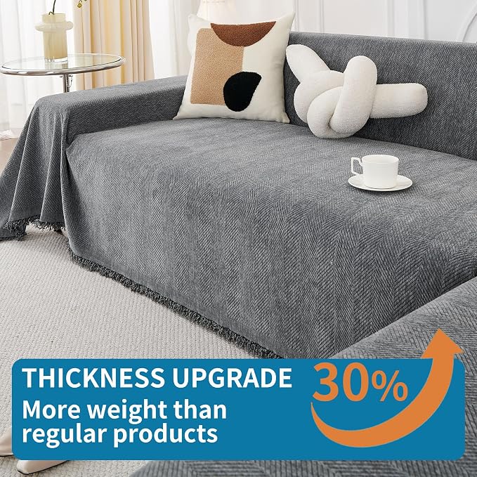 HAOMAIJIA Non Slip Couch Cover Sofa Covers - Image 3