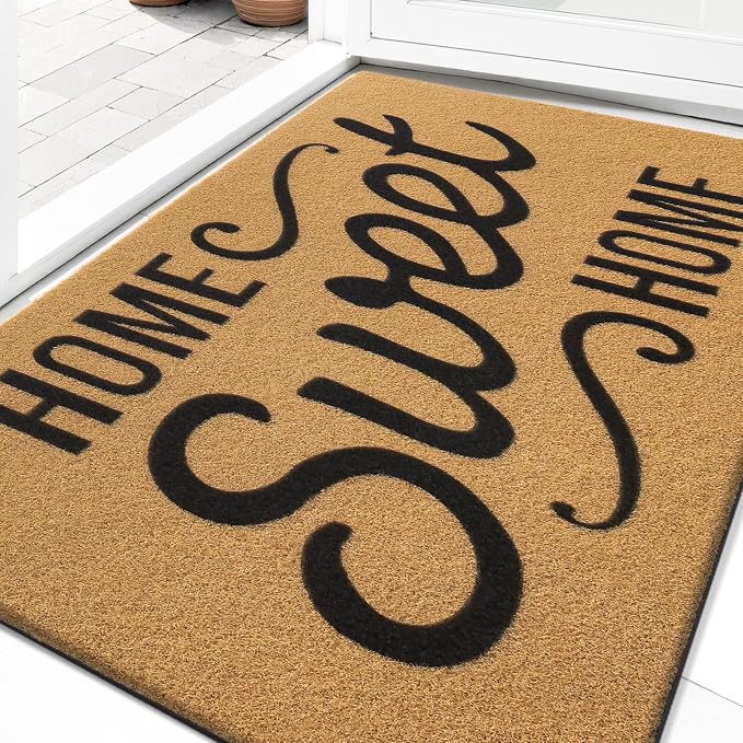 OLANLY Front Door Mat, Low Profile Doormat, Stain and Fade Resistant, by OLANLY