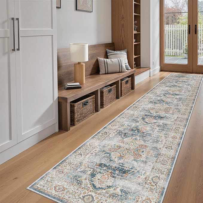 Madane Washable Runner Rugs 2x10 Long - Image 3