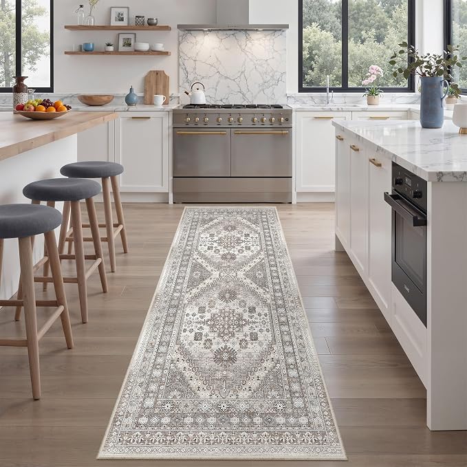 2x6 Runner Rug Non Slip, Washable Hallway Runner Rug, Nursery Room, Soft Runner - Image 8
