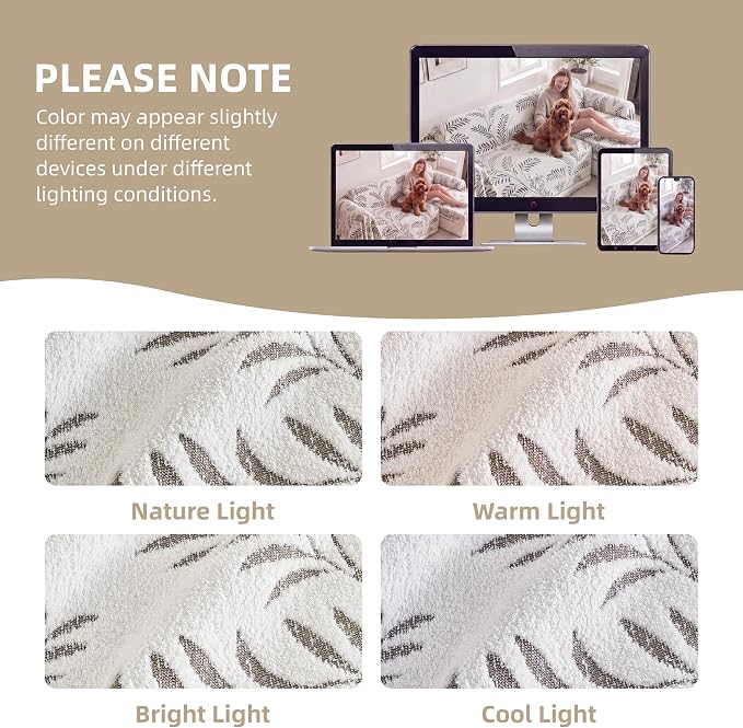 Couch Cover for Dogs Washable Sofa Cover, Sectional Couch Covers, Sofa Covers - Image 7