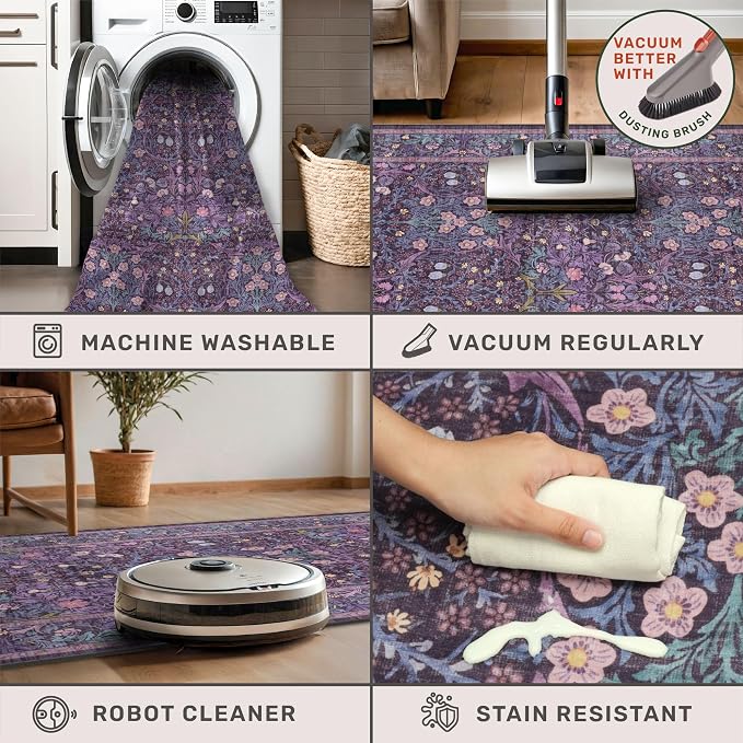 Washable 4x6 Area Rug - Image 4
