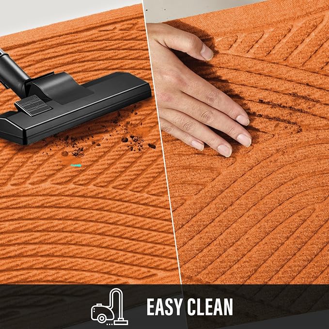 Sturdy Front Door Mat, Absorbent Muddy Dirt Resist Welcome Door Mats Outdoor - Image 7