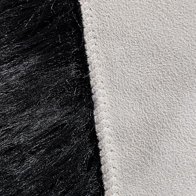 linmopm Faux Fur Sheepskin Rug, 3x4 ft | Shag Fluffy Fuzzy, High-Density Cushion - Image 6