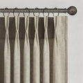 Topfinel 96 Inches Long Pinch Pleated Semi Sheer Curtains by Topfinel