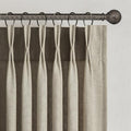 Topfinel 94 Inches Long Pinch Pleated Semi Sheer Curtains by Topfinel