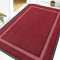 OLANLY Front Door Mat Outside 59x40, All-Season Heavy-Duty Rubber Doormat | by OLANLY