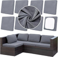 8Pcs Outdoor Cushion Covers, Elastic Patio Cushion Covers | Washable, by dreahoteztil